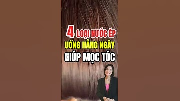 🔥 4 Loại Nước Ép Giúp Kích Thích Mọc Tóc – Uống Hàng Ngày Để Có Mái Tóc Dày & Khỏe! 🍹💆‍♀️