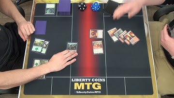 FNM 06-22-18 Round 1 Monogreen Stompy vs BR Aggro Game 1