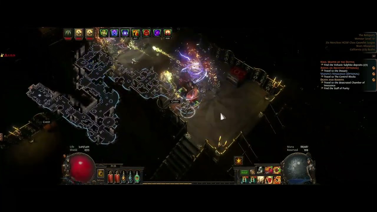 POE 3.26 Gauntlet Act10 Die to Storm Strider