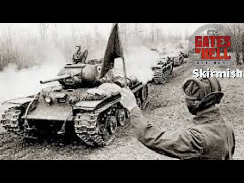 Gates Of Hell. No Land Beyond The Volga. Soviet Skirmish Playthrough