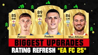 FIFA 25 | BIGGEST PREMIER LEAGUE RATING UPGRADES (EA FC 25)! 😱🔥 ft. Foden, Palmer, Mac Allister…