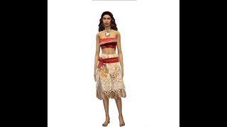 The Sims 4 Moana Create A Sim