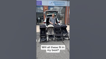 😍 Will they all fit? ✨ Cybex Coya, Silver Cross Clic, Joolz Aer+ & Bugaboo Butterfly! ⭐️
