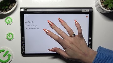 How To Edit Saved Google Passwords Autofill On LENOVO Yoga Smart Tab YT-X705F? - Manage Passwords