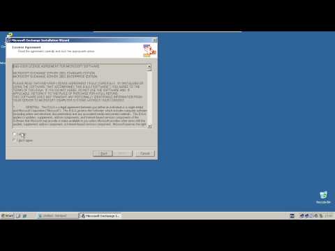 Installing Microsoft Exchange Server 2003 - Windows Server 2003 R2