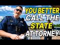 Cops Pick the Wrong Target—State Attorney Steps In During Heated ID Refusal!