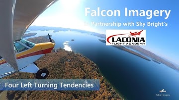 Four Left Turning Tendencies of an Airplane - Flight Training