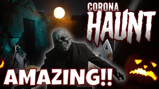 Corona Haunt 2021 Preview Night Halloween Home Haunt Corona Ca
