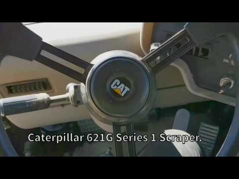 Caterpillar 621G Scraper.