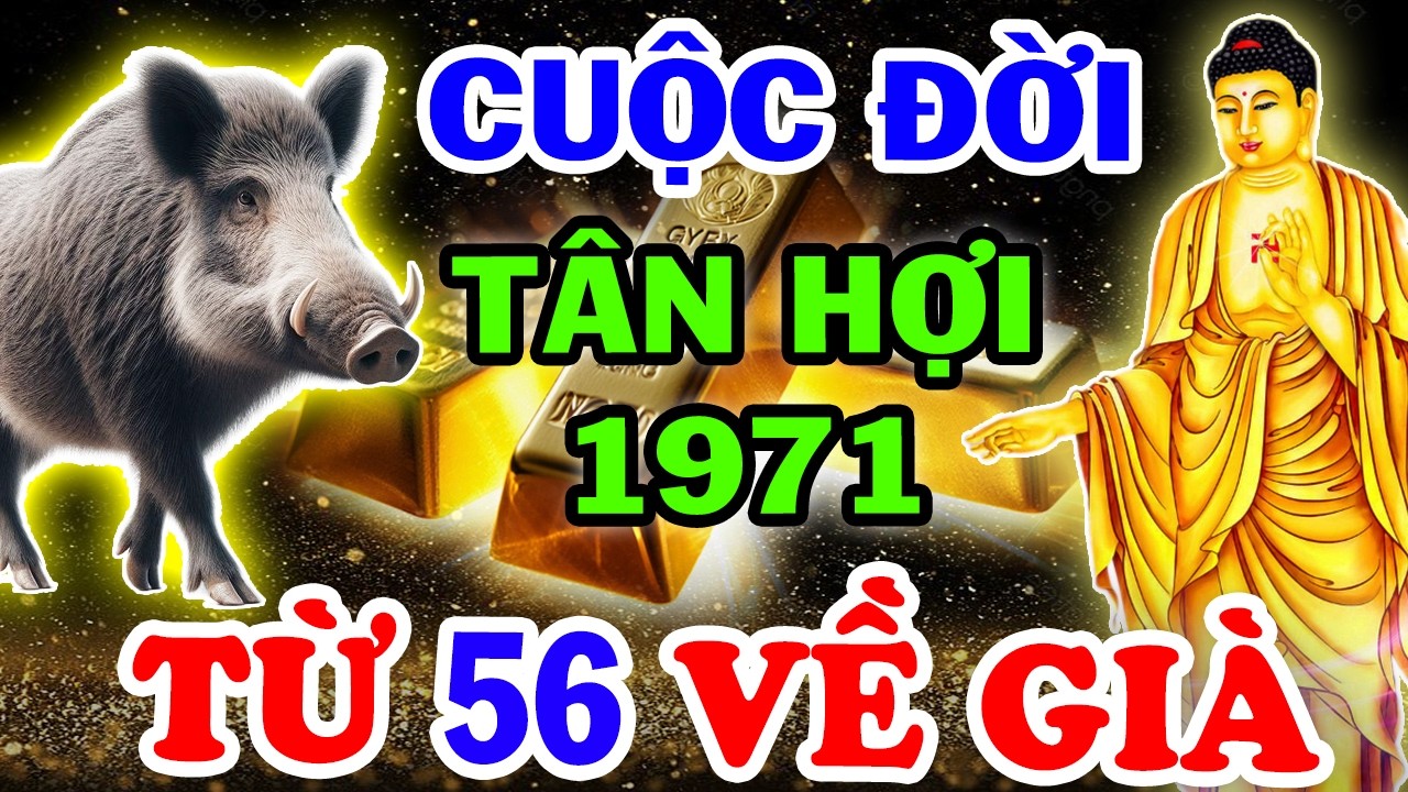 Bí Ẩn Trời Định Vận Mệnh TÂN HỢI 1971, Từ 56 Tuổi Lộc Trời Rơi Tận Cửa Về Già Giàu Nứt Đố Đổ Vách