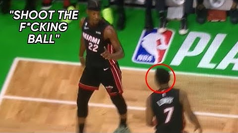 *FULL AUDIO* Jimmy Butler Gets ANGRY At Kyle Lowry: “Shoot The Ball, Shot It!”😬