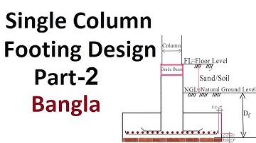 Shallow Foundation Design #Part_2 #Footing_Design