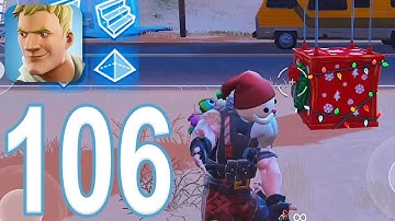 Fortnite Chapter 1 Mobile - Gameplay Walkthrough Part 106 - Slide Solo Win (iOS, Android)