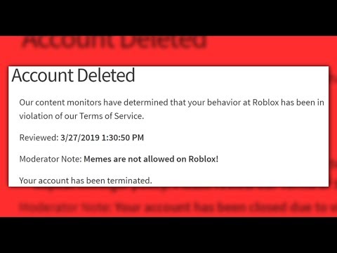 Comment se faire bannir sur Roblox en 5 minutes
