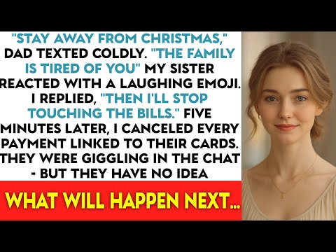 “Stay Away From Christmas,” Dad Texted Coldly. “The Family Is TIRED OF YOU” My Sister Reacted With..