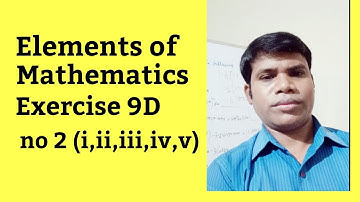 #Beatthemaths #Integration elements of mathematics exercise 9D (i,ii,iii,iv,v)