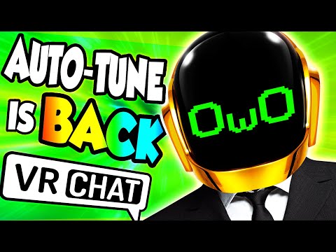AUTO-TUNE VOICE RETURNS TO VRCHAT!!! (FUNNY!)