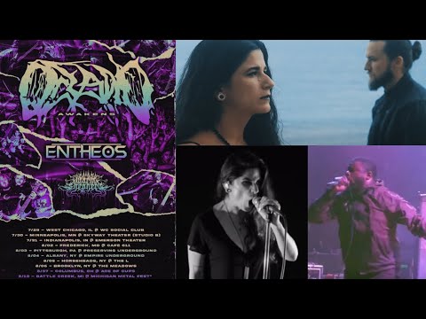 Entheos tease new material + announce Tour with Oceano