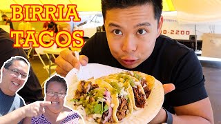 BIRRIA Y BARBACOA Tacos In Los Angeles W/ @billandlisa!