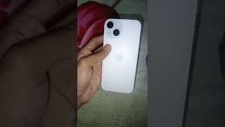 White iPhone 15 Unboxing 🤍 Finally Sapna Pura Hua 🥺#shorts #iphone