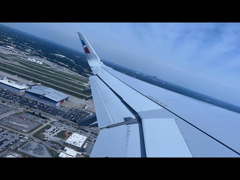 AMERICAN AIRLINES A321 NEO ATLANTA TAKEOFF