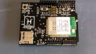 Introducing Hydrogen Arduino WiFi Shield and LED Demo