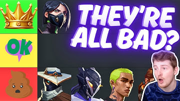The EVERYONE GOT NERFED Agent Tier List!