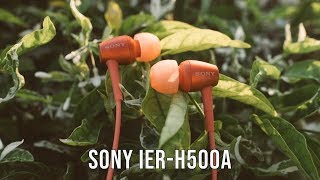 Sony IER-H500A Review | Hi-Res Audiophile In-Ear Headphones - YouTube