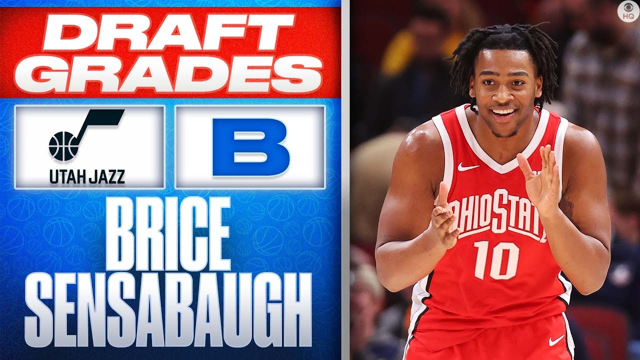 Brice Sensabaugh Selected No. 28 Overall By Utah Jazz I 2023 NBA Draft