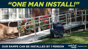 One Man Install - National Ramp