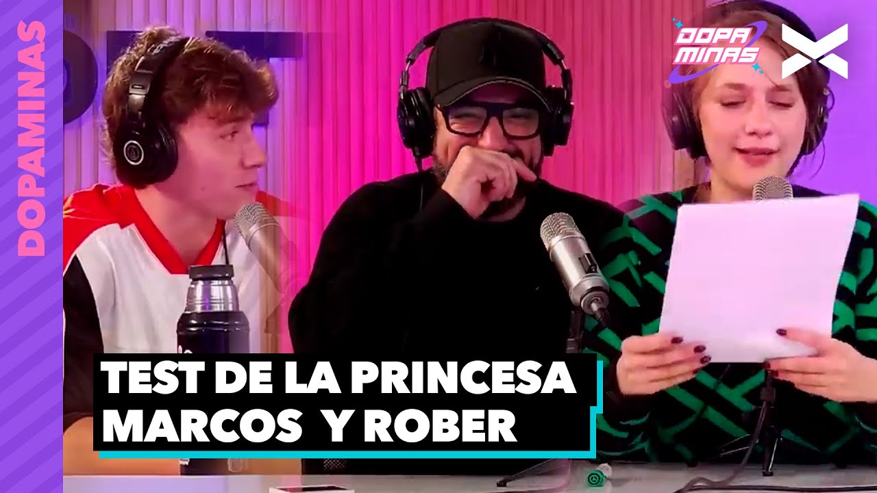 ROBERTO Y EL MITO SE ENFRENTAN AL TEST DE LA PRINCESA