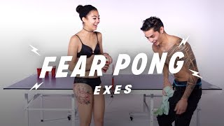 Exes Play Fear Pong (Brianne & Andrew) | Fear Pong | Cut