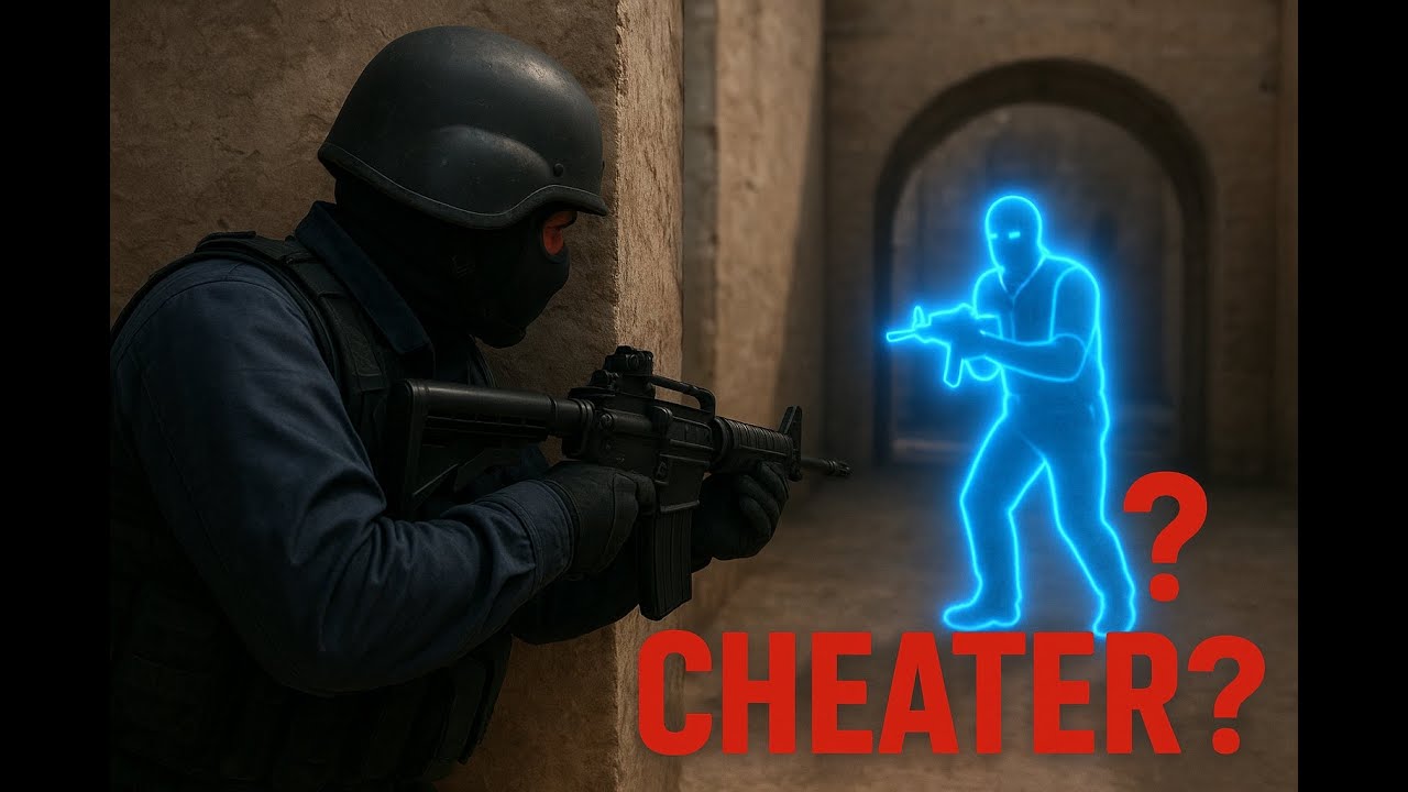 Counter strike 2 but im cheating (went bad) - YouTube