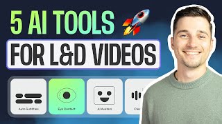 5 AI Tools to make AMAZING L&D videos 🚀 by VEED STUDIO 400 views 2 weeks ago 5 minutes, 55 seconds