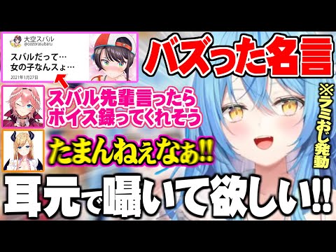 「スバルだって女の子なんスょ…」の名言に次ぐ地獄企画を本人不在の中進めようとする雪花ラミィ・癒月ちょこ・鷹嶺ルイ【ホロライブ 切り抜き 】