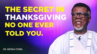 Why Thanksgiving Is More Than Just Saying Thank You - MENSA OTABIL MESSAGES