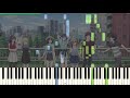 Glory Days | 春奈るな | Saekano Fine | 冴えない彼女の育てかた fine | Piano