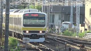津田沼止まりの折り返し列車！E231系0番台B10編成