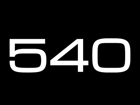 540 Second Countdown Timer / NO SOUND