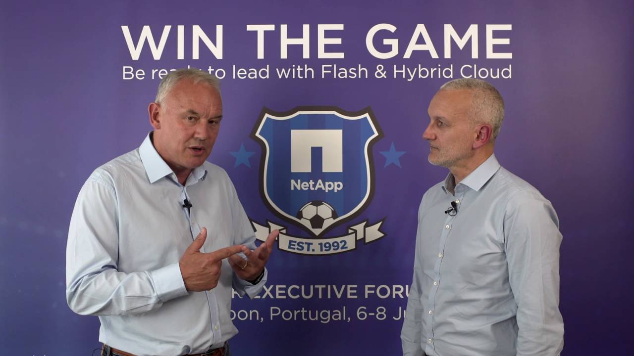 Tim Pitcher at NetApp's Partner Executive Forum
