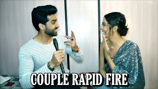 EXCLUSIVE! 'Couple Rapid Fire' with SanVik aka Sana Sayyad & Adhvik Mahajan | Divya Drishti