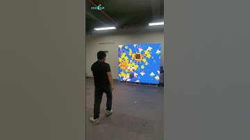 It is Fun to Play Basketball with Interactive LED Wall Display