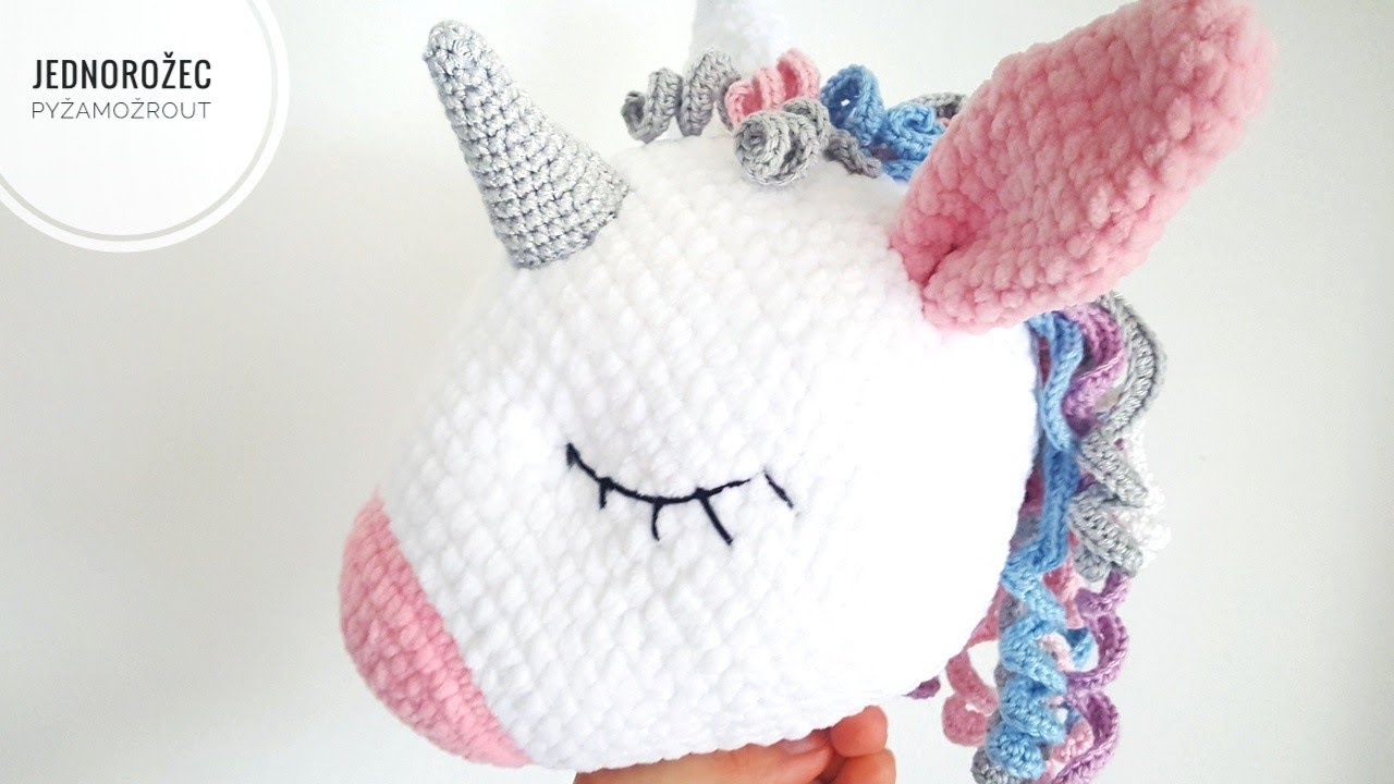 Pyžamožrout JEDNOROŽEC - tutoriál i pro začátečníky (1.část)