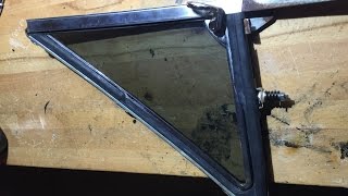 1967 Chevelle vent window restoration