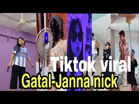 gatal ; janna nick (english lyrics / sub. español / letra en español) | Tik Tok song