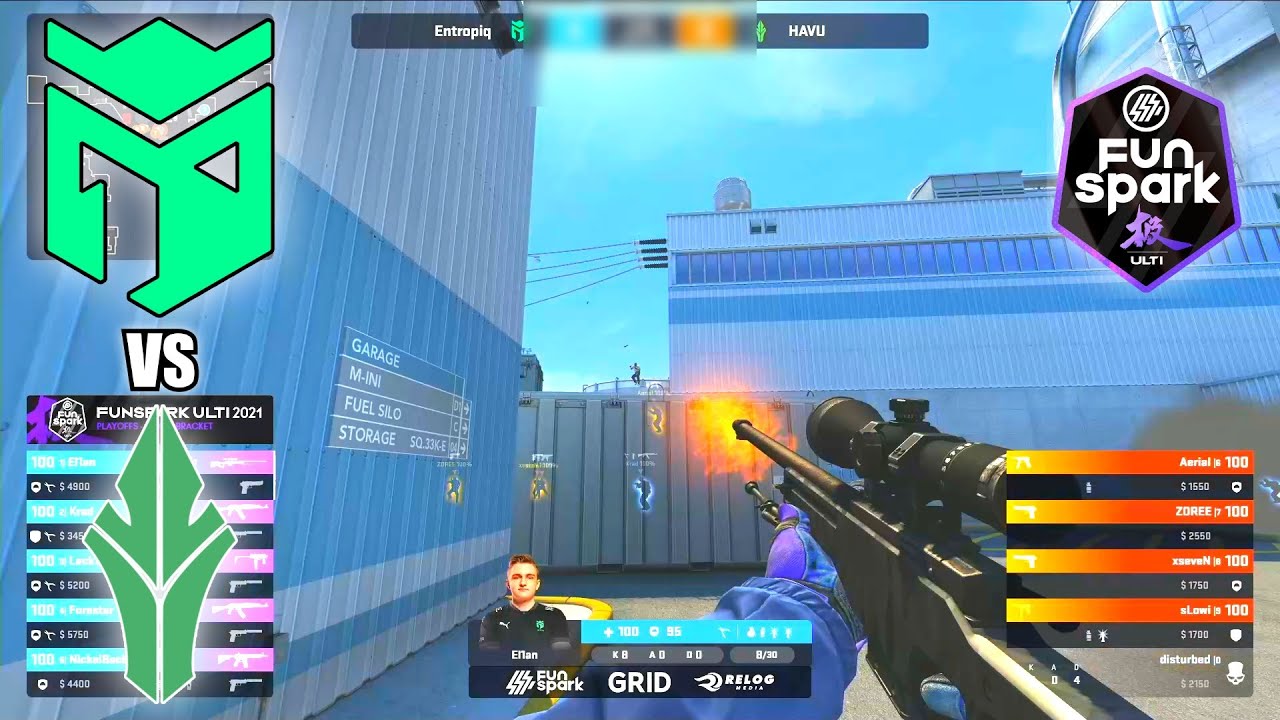 HAVU vs Entropiq - Funspark ULTI 2021 Europe Playoffs 1 | CSGO HIGHLIGHTS