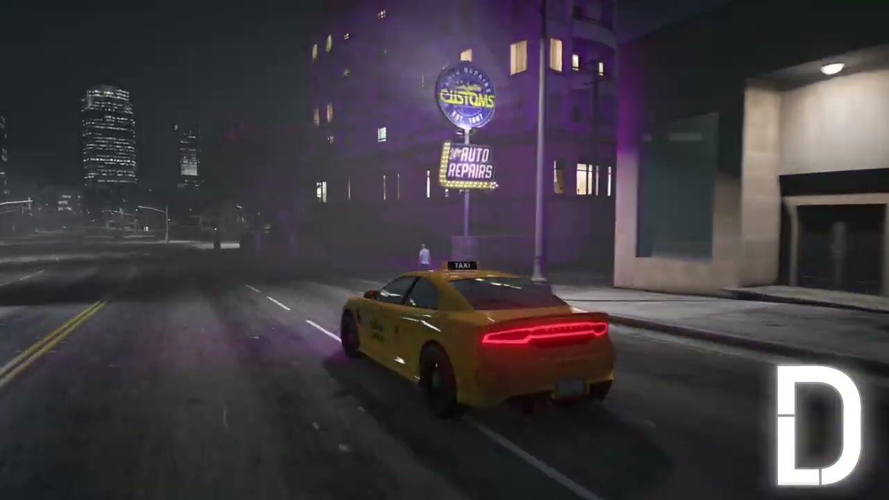 FiveM Bravado Buffalo STX Unmarked Police Taxi | Tuning | Custom Sound | Template | Preview