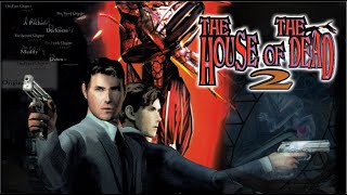 The House of The Dead 2 (1st Player as 'James Taylor') Very Hard, No Death & All Rescue  1 Coin