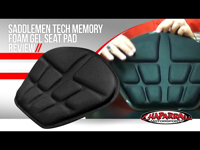 Saddlemen Tech Memory Foam Gel Seat Pad Review 