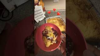 Blueberry 🫐 Cheesecake Dump Cake 🍰 #dumpcake #blueberrycheesecake #easydessert